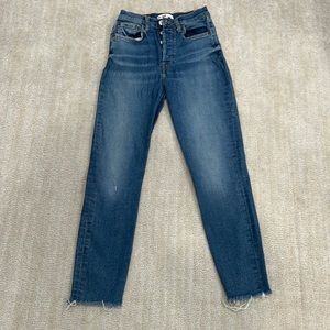 Comfortable jeans.